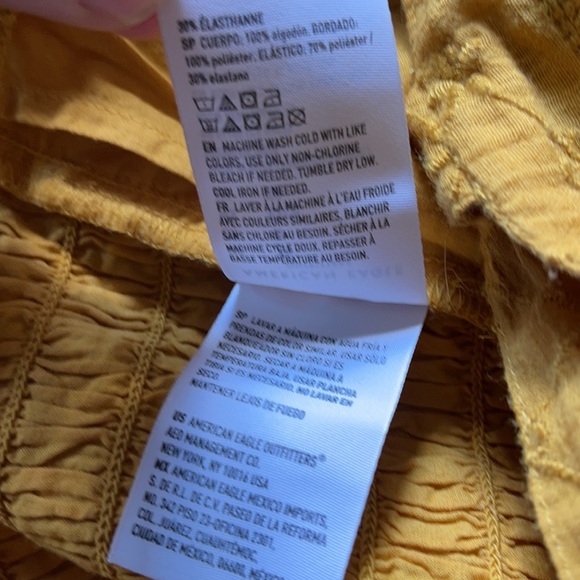 American Eagle Cropped Top w/Tie Back Size XS - Picture 14 of 14